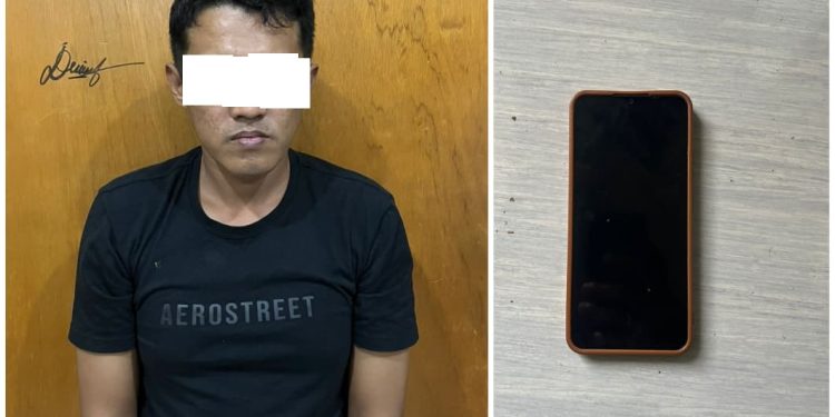 Pencuri HP Tertangkap Saat Kirab Bersih Nagari, Unit Reskrim Polsek Tulungagung Kota Lakukan Pemeriksaan