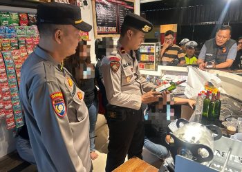 Jaga Kondusifitas Ramadan, Polres Tulungagung Gelar Patroli Skala Besar dan Tertibkan Miras Ilegal